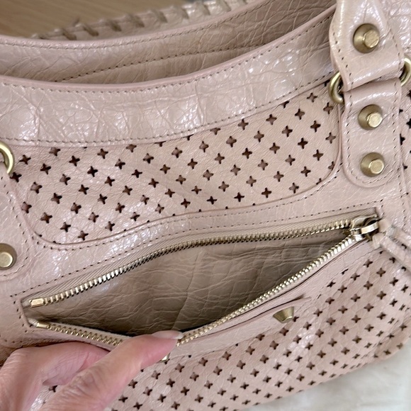 Balenciaga City Bag in Light Pink/Beige - Picture 8 of 16